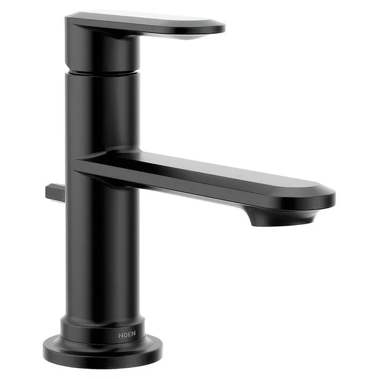 Lavatory Faucet Greenfield 1 Lever ADA WaterSense Matte Black 1.2 Gallons per Minute