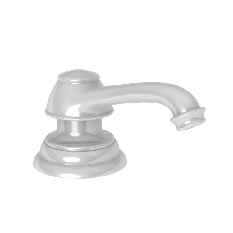 Soap Dispenser Chesterfield White Deck Mount Brass Pump