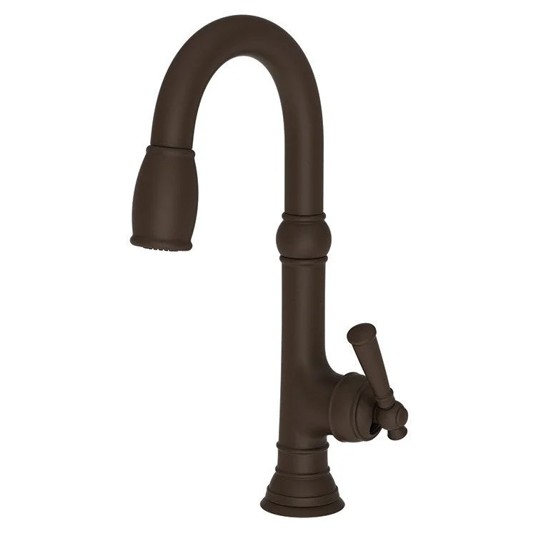 Jacobean Single Handle Pull Down Bar/Prep Faucet