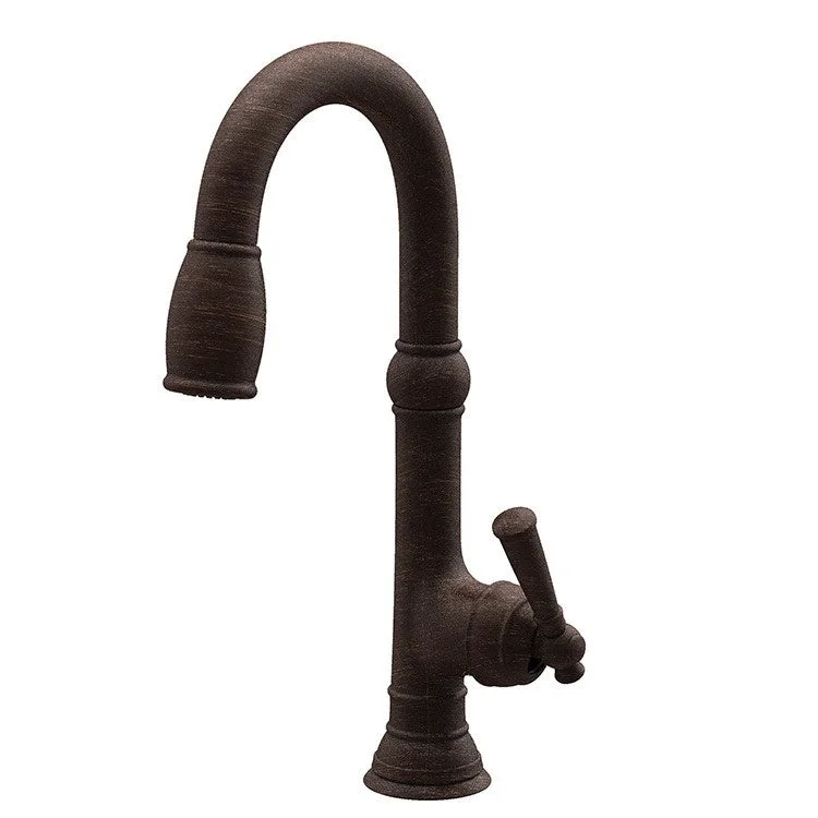 Jacobean Single Handle Pull Down Bar/Prep Faucet