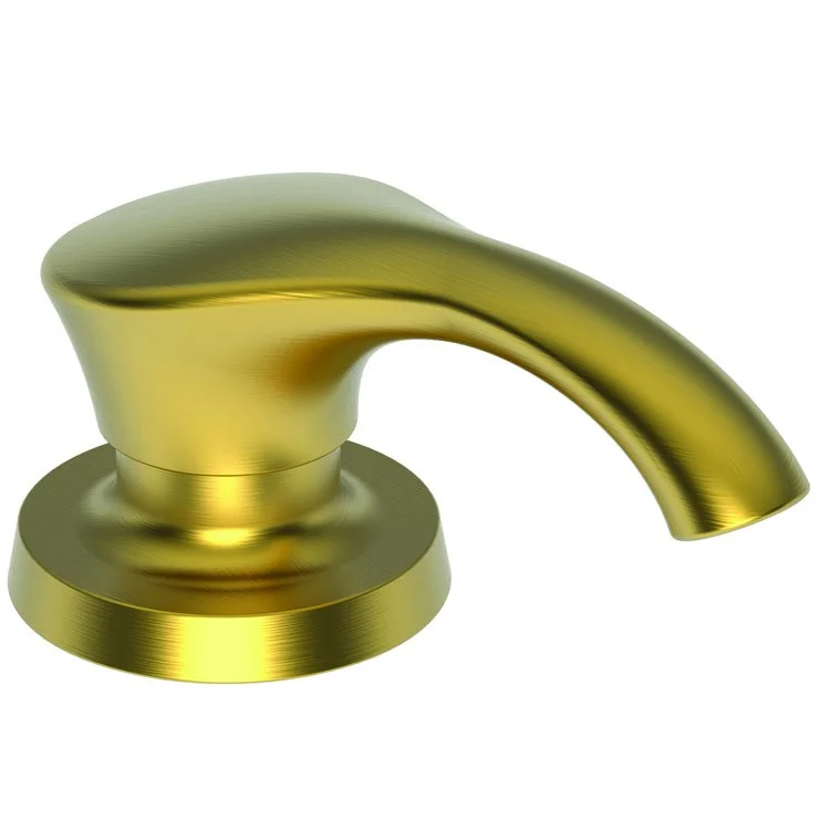 Soap Dispenser Vespera Satin Brass PVD Deck Mount Brass Pump