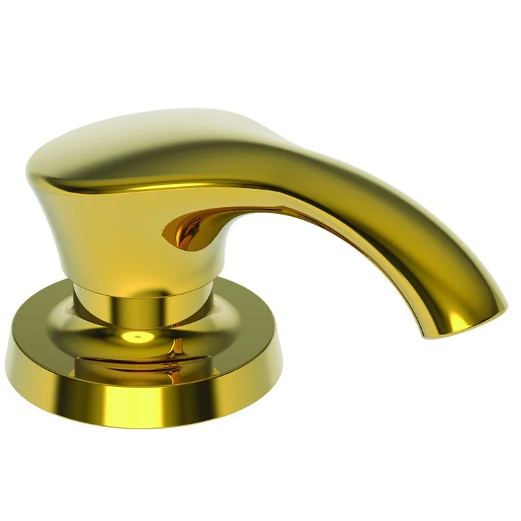 Soap Dispenser Vespera Polished Gold PVD Deck Mount Brass Pump