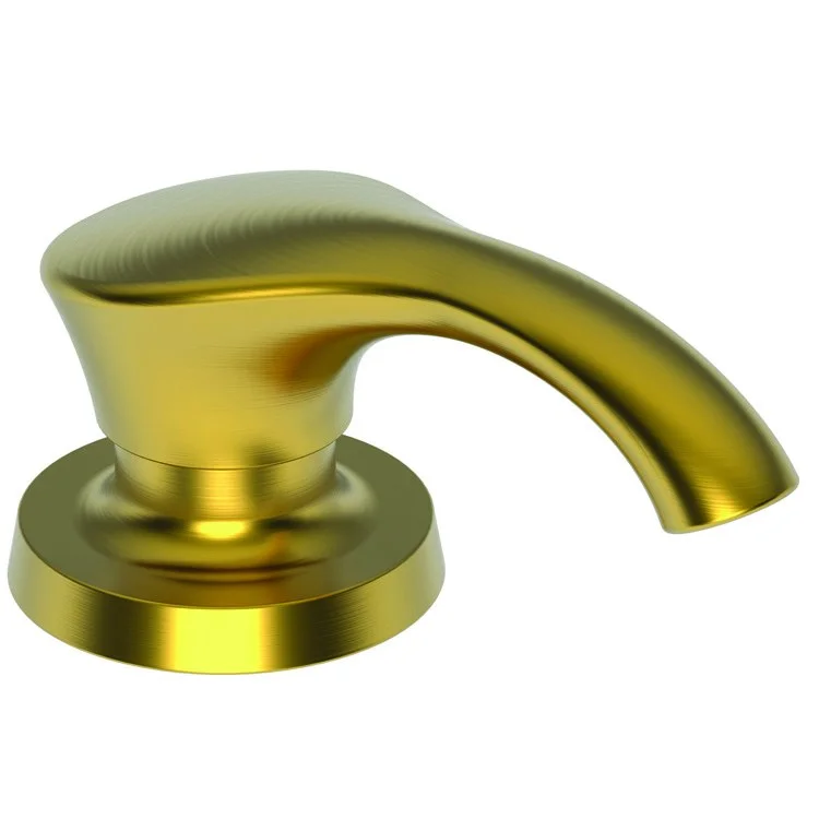 Soap Dispenser Vespera Satin Gold PVD Deck Mount Brass Pump