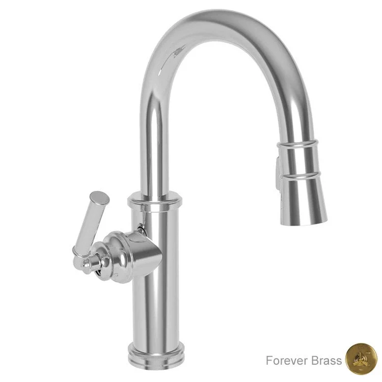 Taft Single Handle Pull Down Bar/Prep Faucet