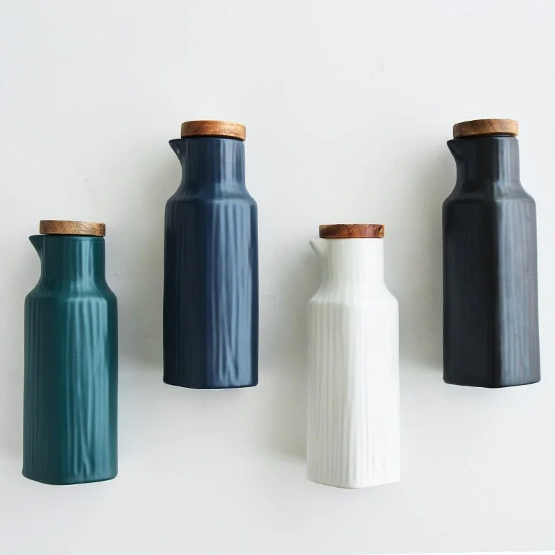 Nordic Style Vinegar and Oil Bottles (10oz)