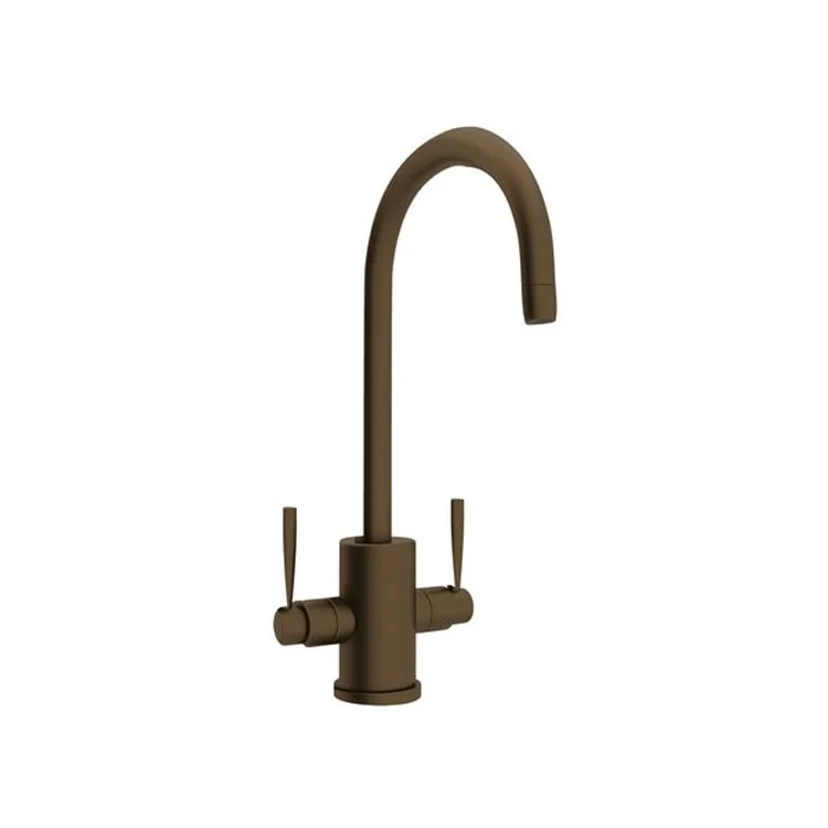 Bar Faucet Holborn Round Body 2 Lever CEC English Bronze 1.8 Gallons per Minute