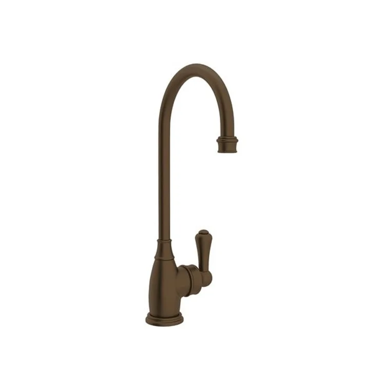 Bar Faucet Georgian Era 1 Lever English Bronze Swivel Spout 1.8 Gallons per Minute