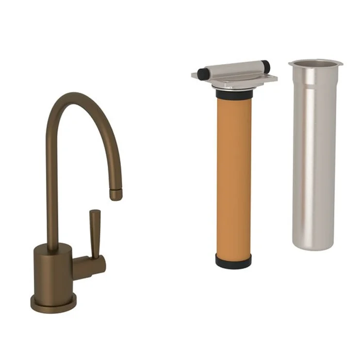 Filter Faucet Holborn Contemporary 1 Lever English Bronze 0.5 Gallons per Minute