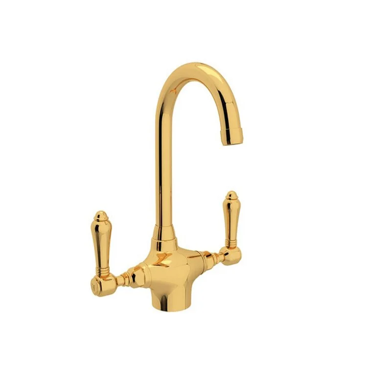 Bar Faucet San Julio 1 Lever Italian Brass 0.5 Gallons per Minute