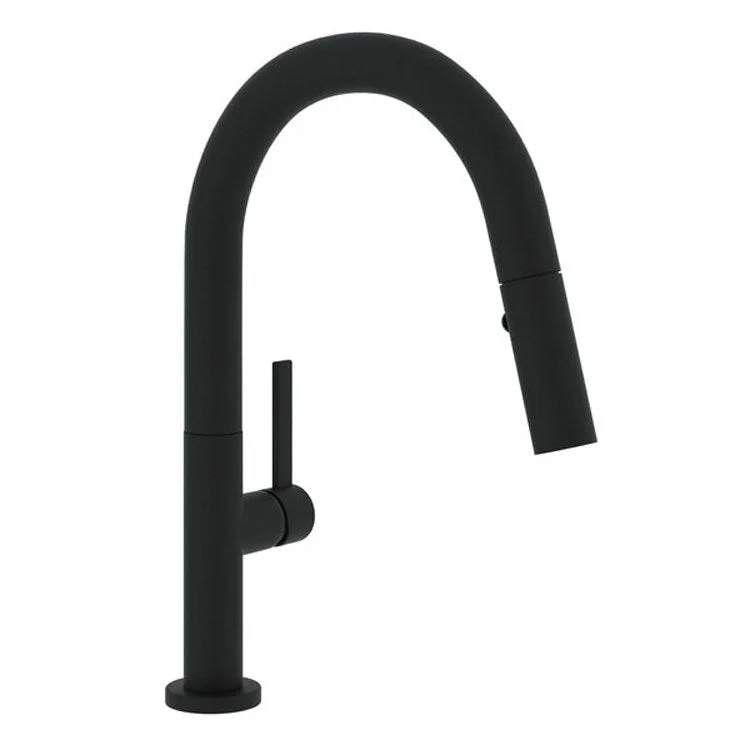 Bar Faucet Lux Modern 1 Lever Matte Black 5-3/4 Inch 1.8 Gallons per Minute