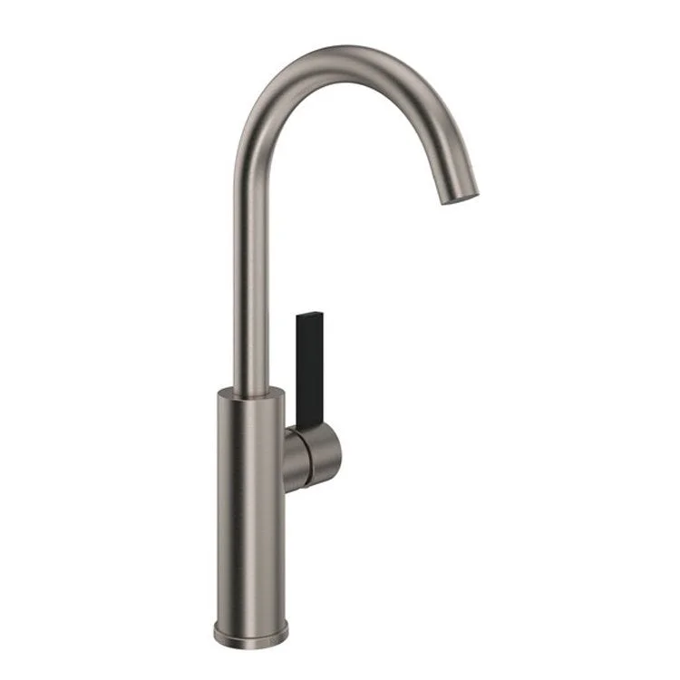 Bar Faucet Tuario Food Prep 1 Lever Satin Nickel 11-15/16 Inch 1.5 Gallons per Minute