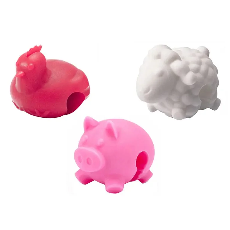 Tovolo Lid Lifters - Farm Animals (Set of 3)