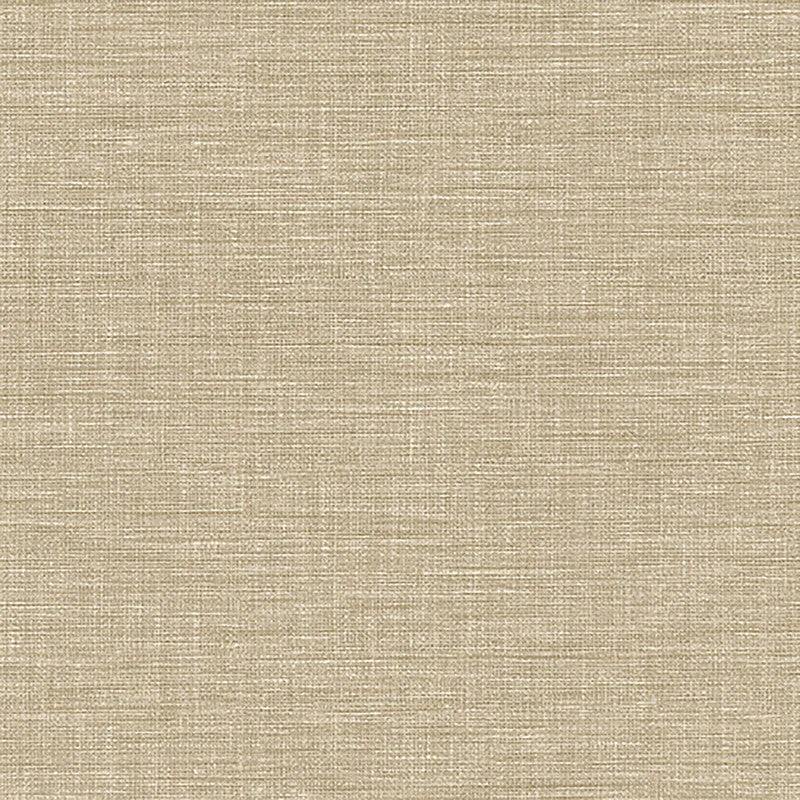 Faux Grasscloth Wallpaper in Beige