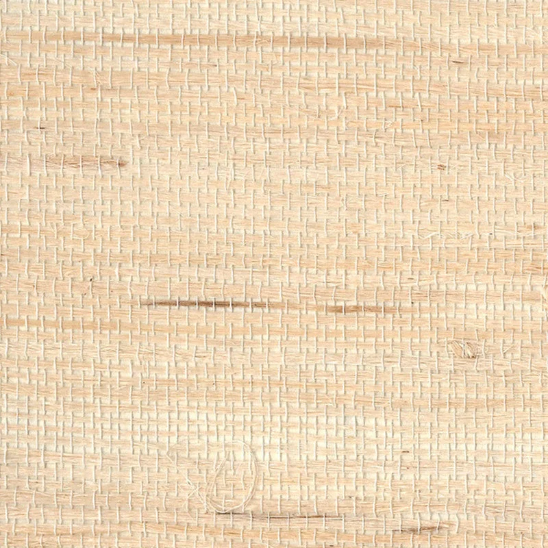 Grasscloth Close-Knit Texture Wallpaper in Camel