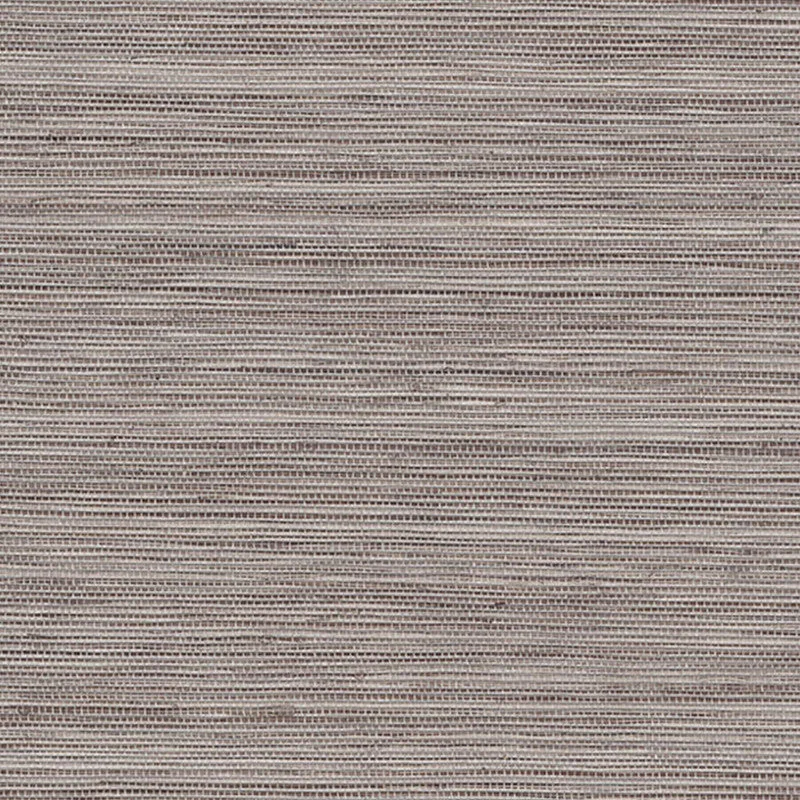 Grasscloth Exotic Spun Wallpaper in Brown/Ivory