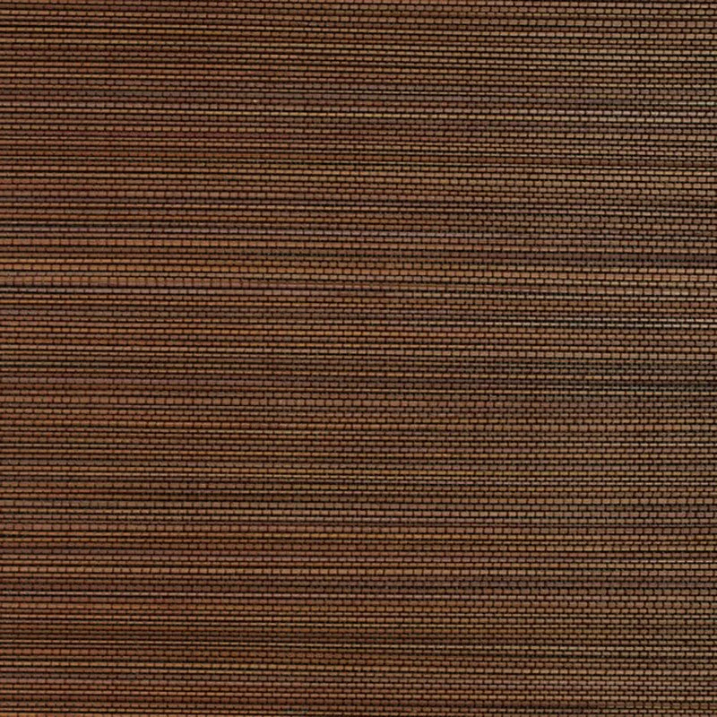 Grasscloth Natural Bamboo Texture Wallpaper in Espresso