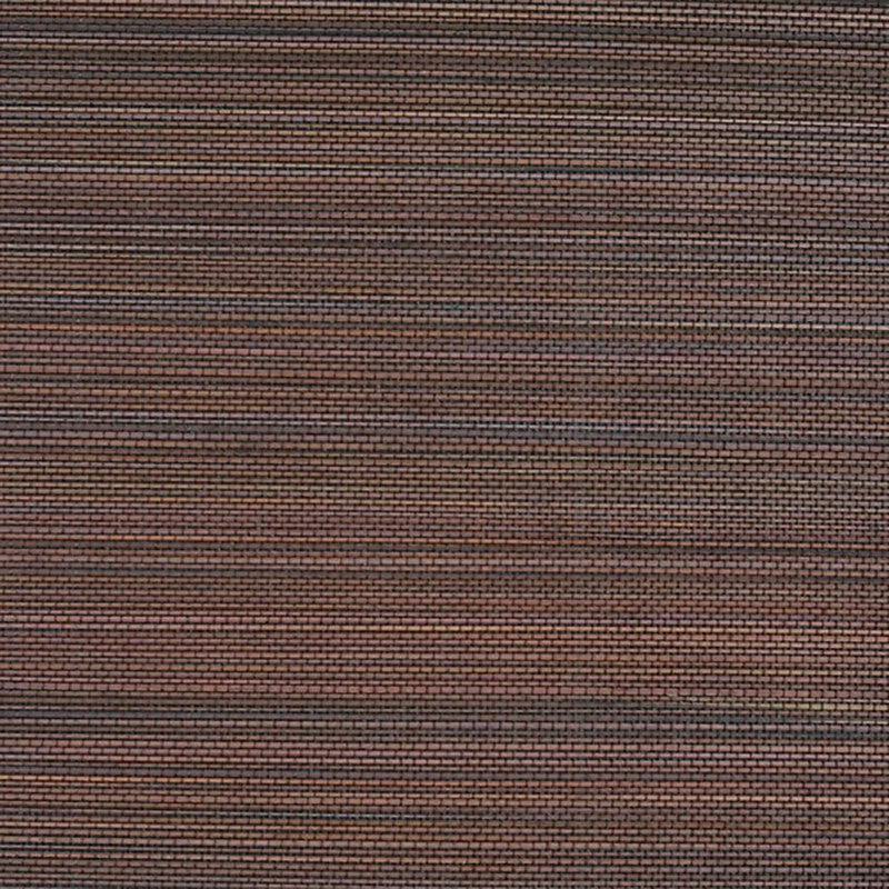 Grasscloth Natural Bamboo Texture Wallpaper in Rich Brown