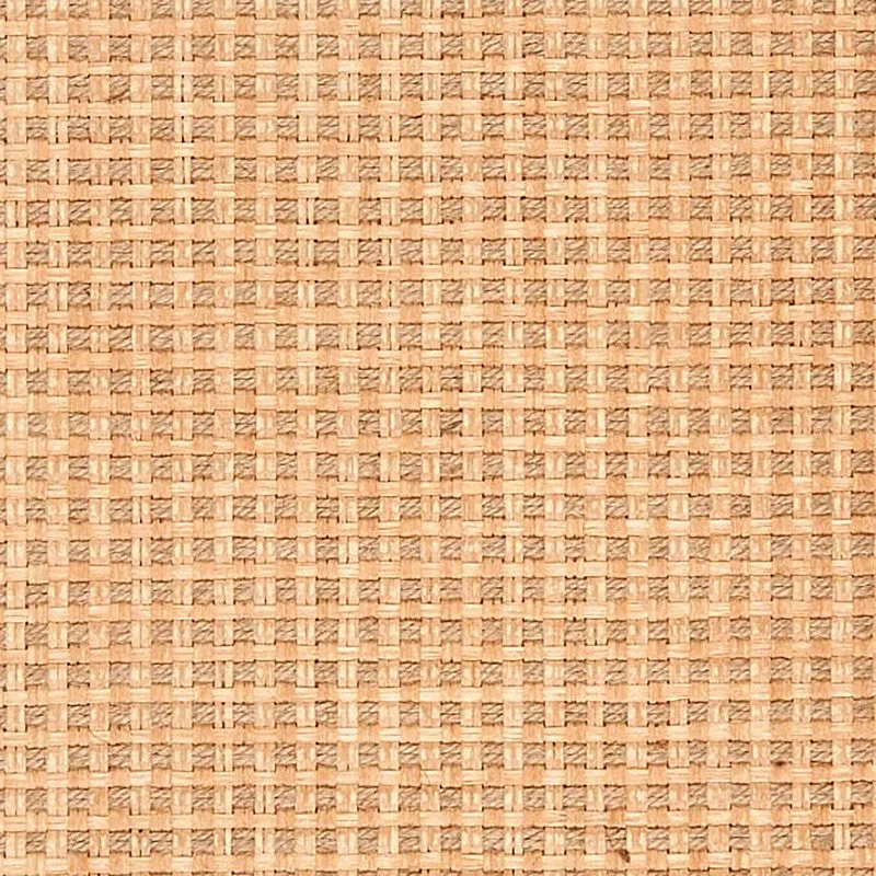 Grasscloth Natural Basketweave Texture Wallpaper in Natural