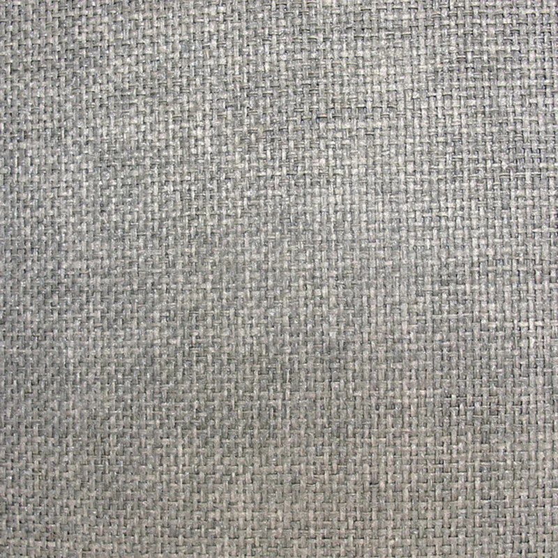 Grasscloth Natural Texture Wallpaper in Blue/Taupe