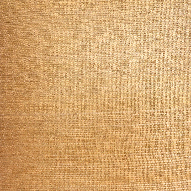 Grasscloth Natural Texture Wallpaper in Brown/Orange/Rust