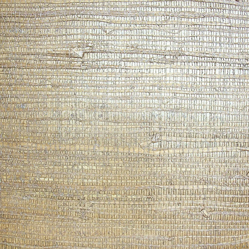 Grasscloth Natural Texture Wallpaper in Brown/Taupe