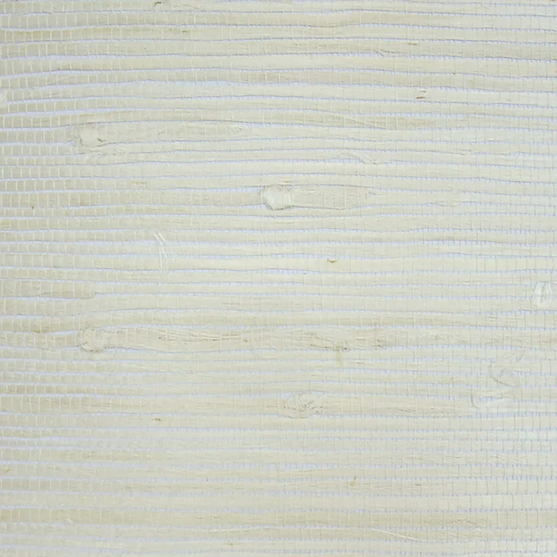 Grasscloth Natural Texture Wallpaper in Cream/Beige/Off-White