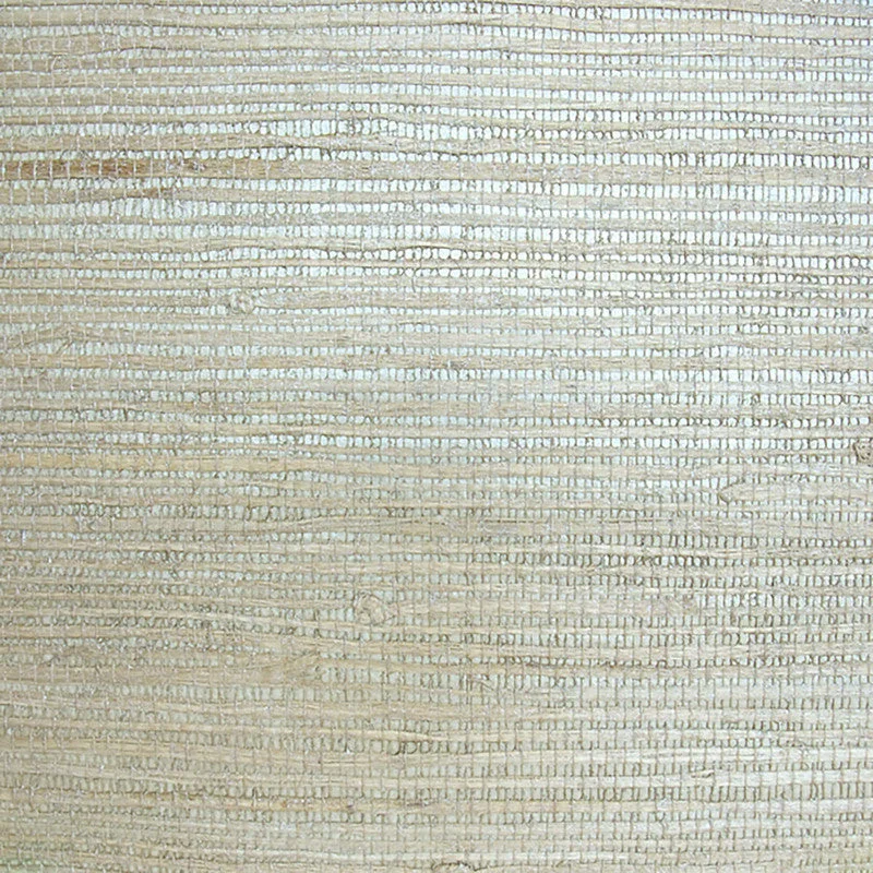 Grasscloth Natural Texture Wallpaper in Cream/Beige/Taupe