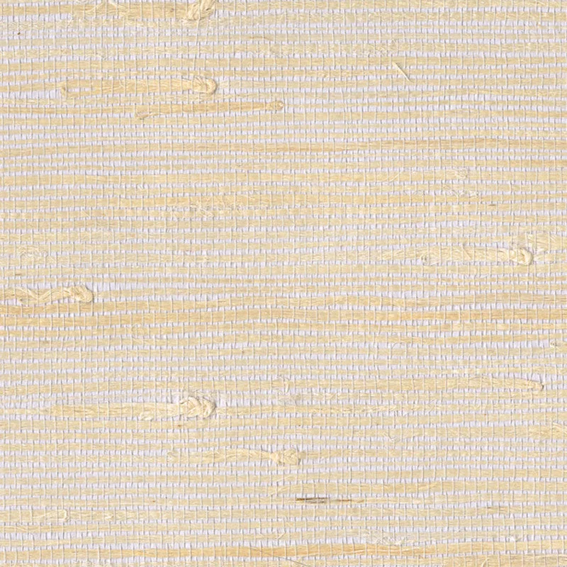 Grasscloth Natural Texture Wallpaper in Cream/Ivory