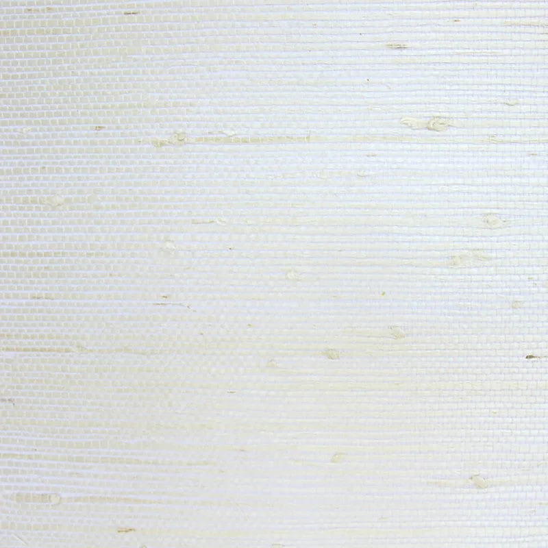 Grasscloth Natural Texture Wallpaper in Cream/Off-White