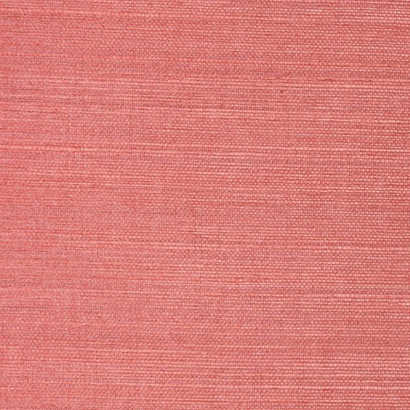 Grasscloth Natural Texture Wallpaper in Deep Red