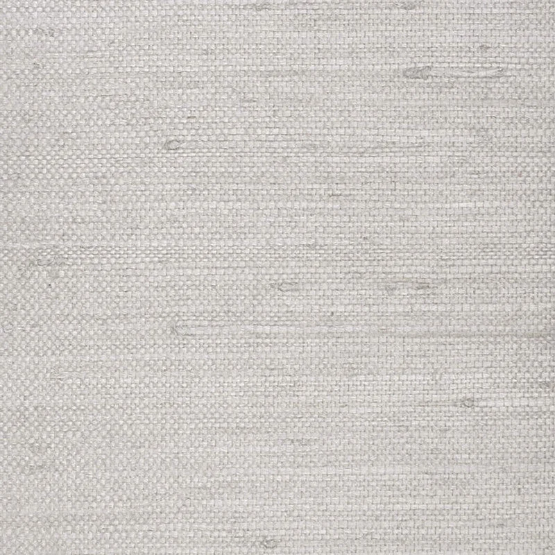 Grasscloth Natural Texture Wallpaper in Light Grey/Green