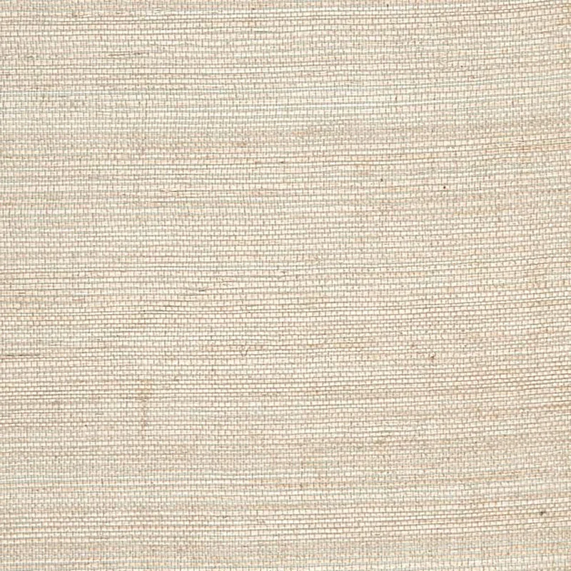 Grasscloth Natural Tightly Woven Texture Wallpaper in Soft Blue