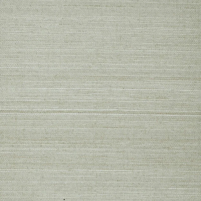 Grasscloth Natural Weave Texture Wallpaper in Neutral Green