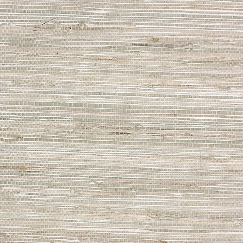 Grasscloth Natural Weave Texture Wallpaper in Straw