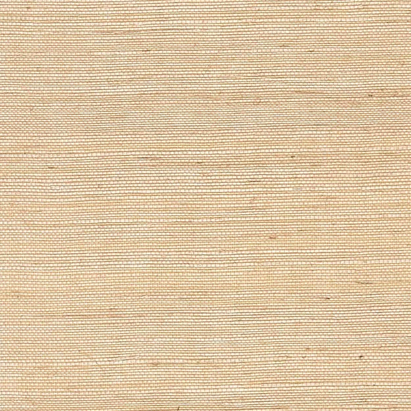 Grasscloth Natural Woven Texture Wallpaper in Soft Golden Wheat