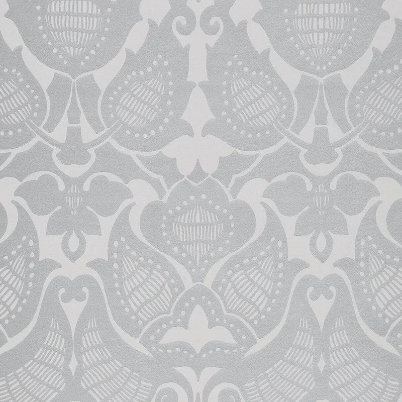 Medallion Oversized Wallpaper in Buttercream