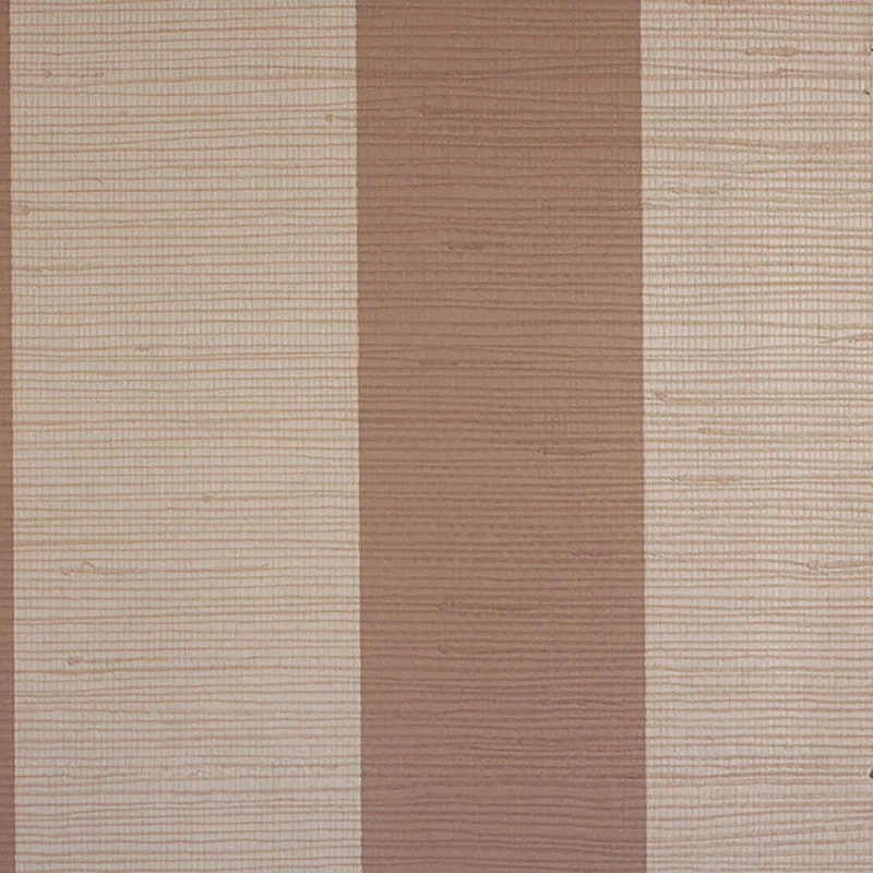 Stripe Faux Wallpaper in Cream/Beige/Off-White