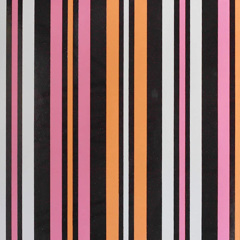 Stripe Retro Wallpaper in Blue/Multi