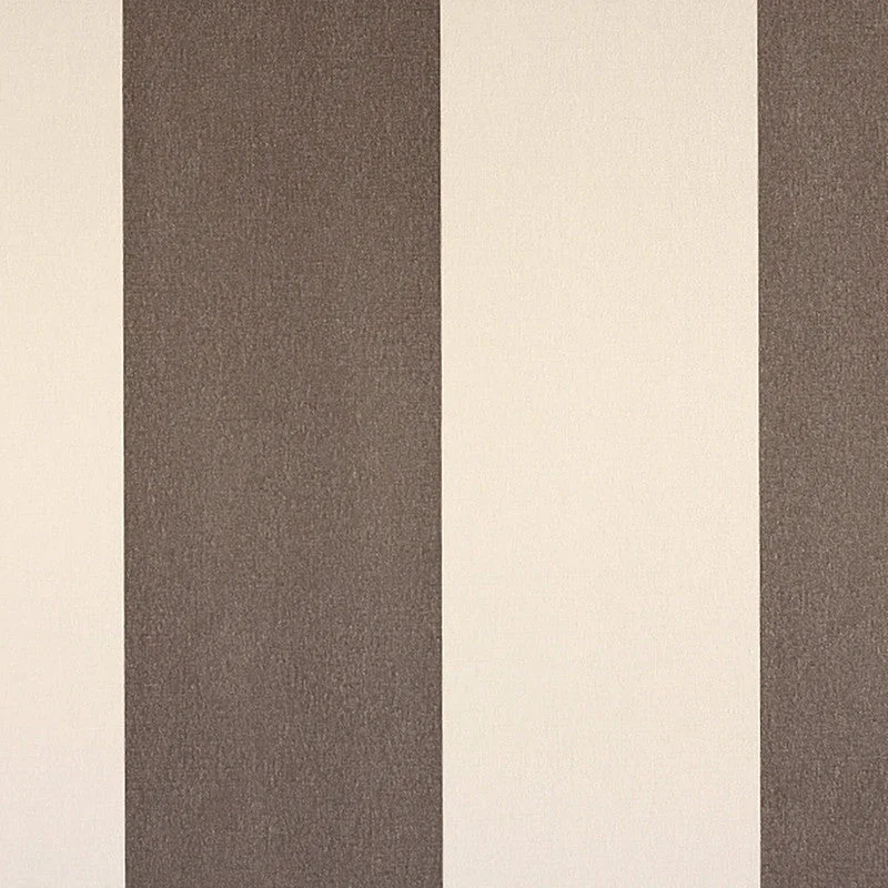 Stripe Wide Wallpaper in Brown/Cream