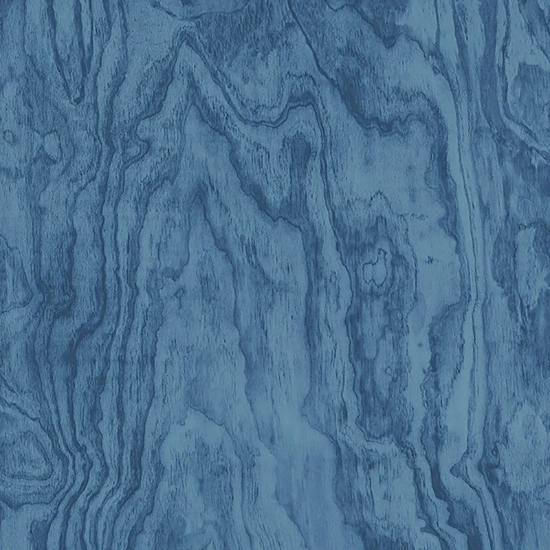 Watermark Large Scale Wallpaper in Indigo