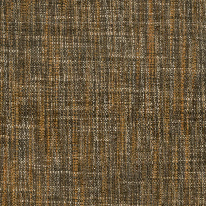 Woven Linen Textured Wallpaper in Chocolate/Rust