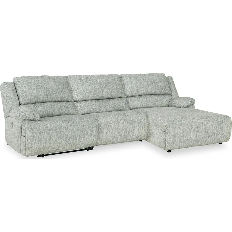 3 Piece Reclining Power Sofa Chaise