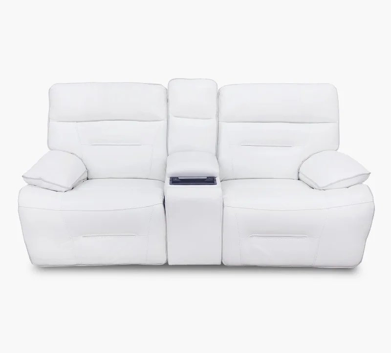 Alaska 3 Piece Zero Gravity Power Console Loveseat w/Power Headrest