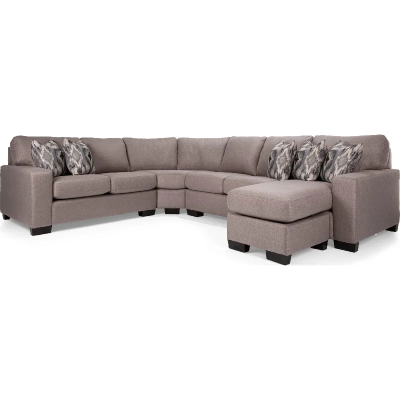 Alessandra 3 Piece Sectional with Chaise