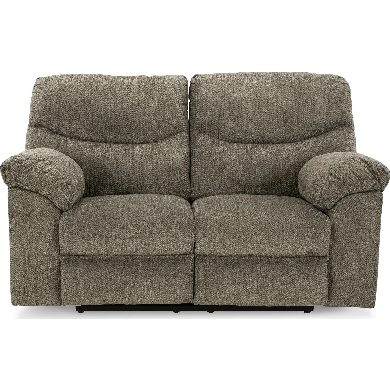 Alphons Reclining Loveseat - Putty