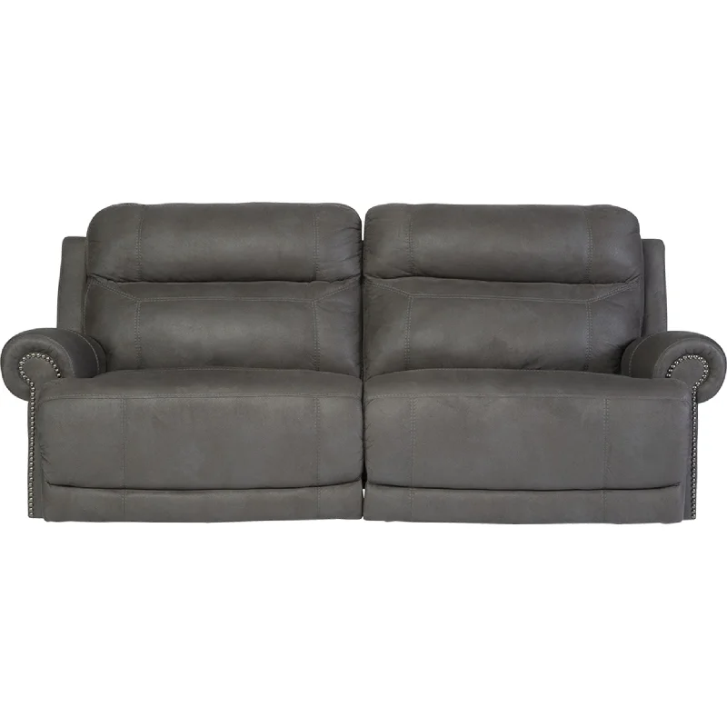 Austere Reclining Sofa - Gray