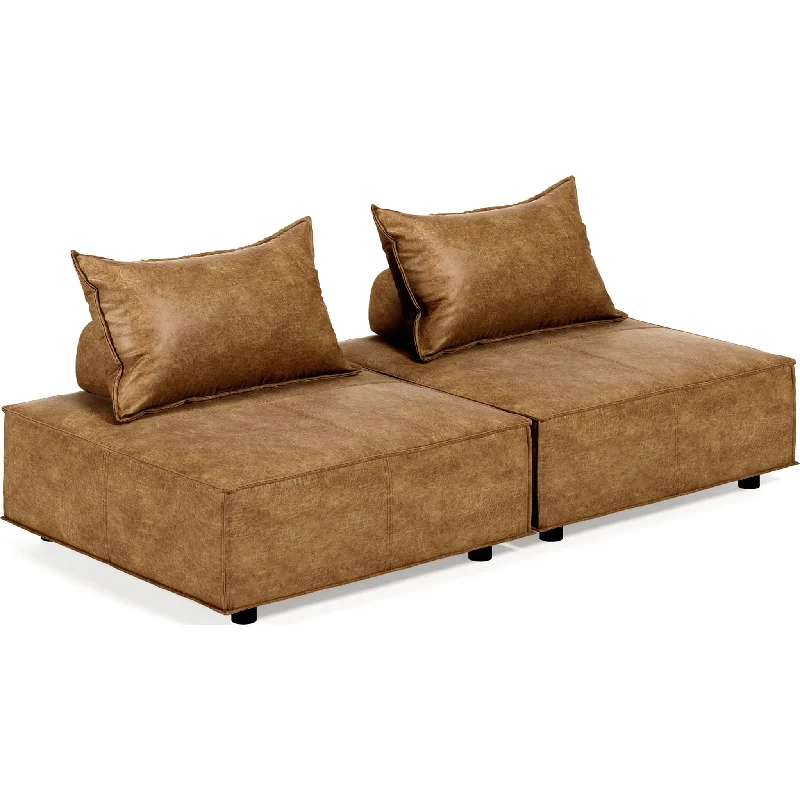 Bales Loveseat - Brown