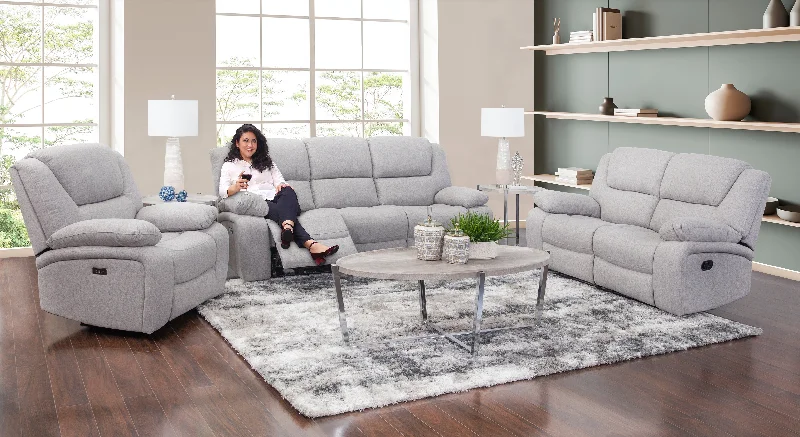 Brody 3 Piece Reclining Living Room