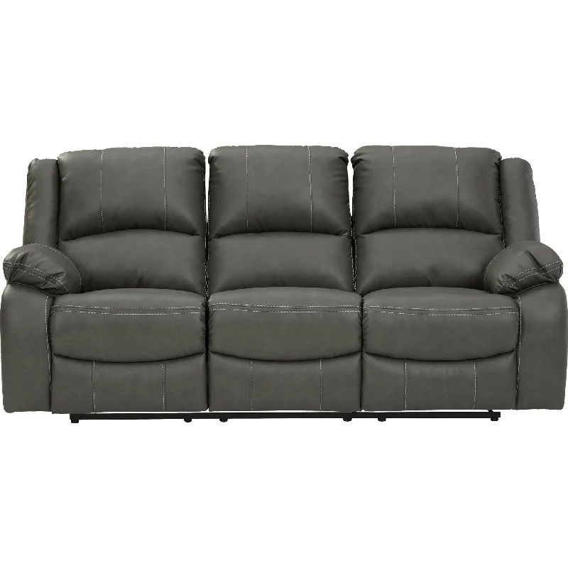 Calderwell Reclining Sofa - Gray