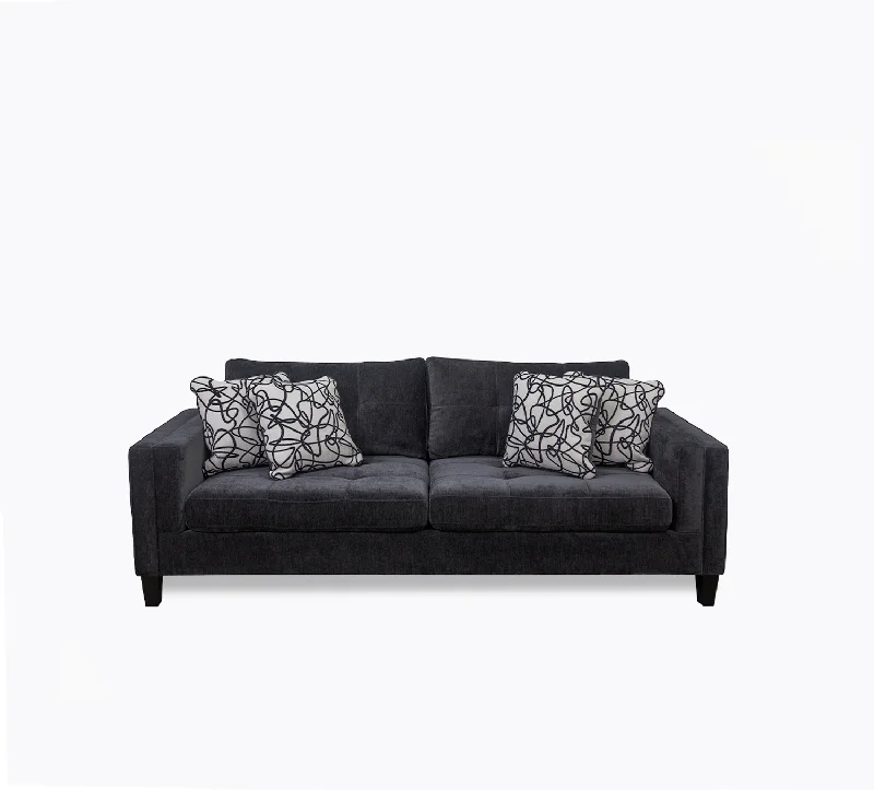 Fleming Black Sofa